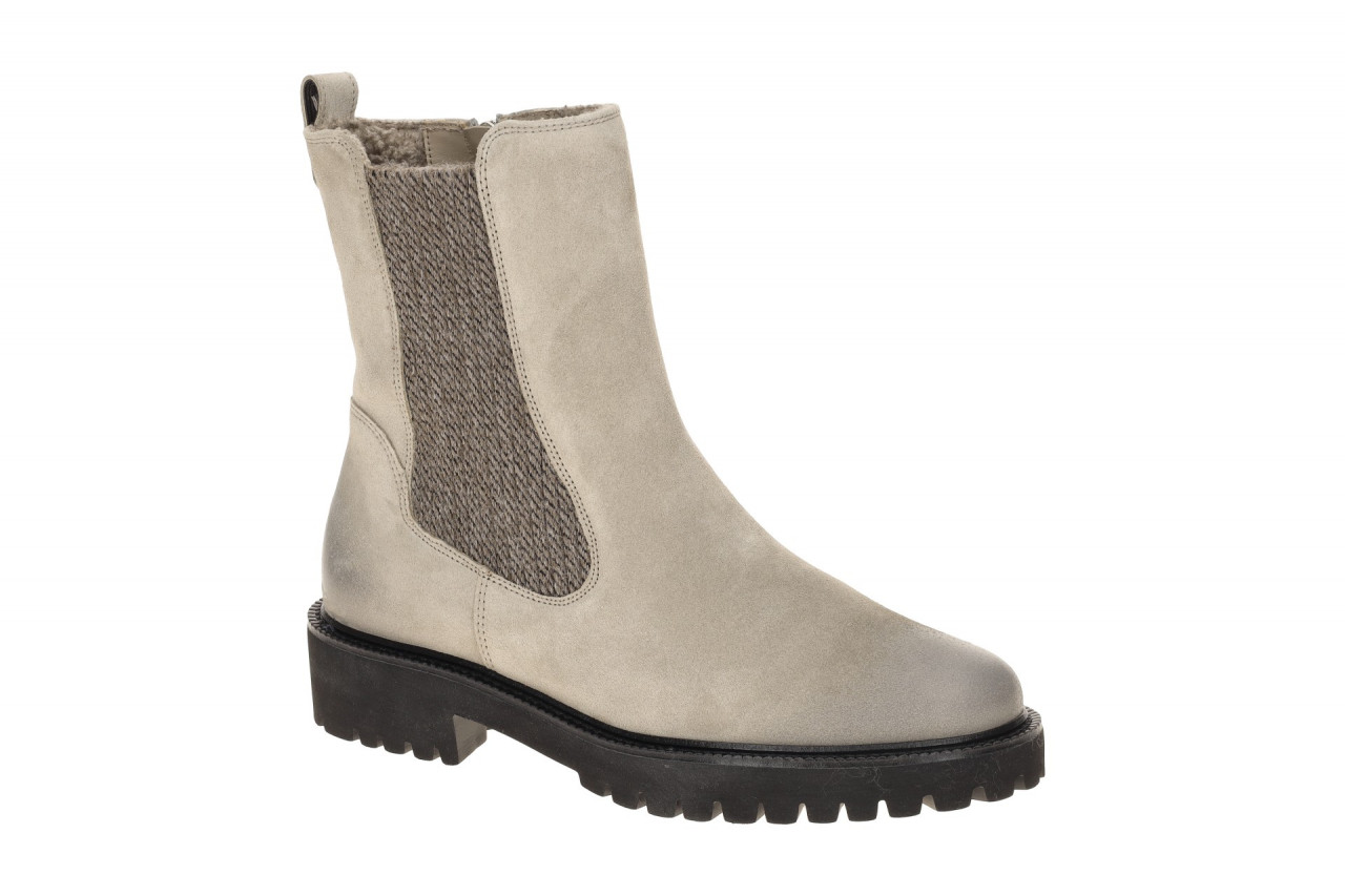 Paul Green 8270-00 grau - elegante Stiefelette f?r Damen