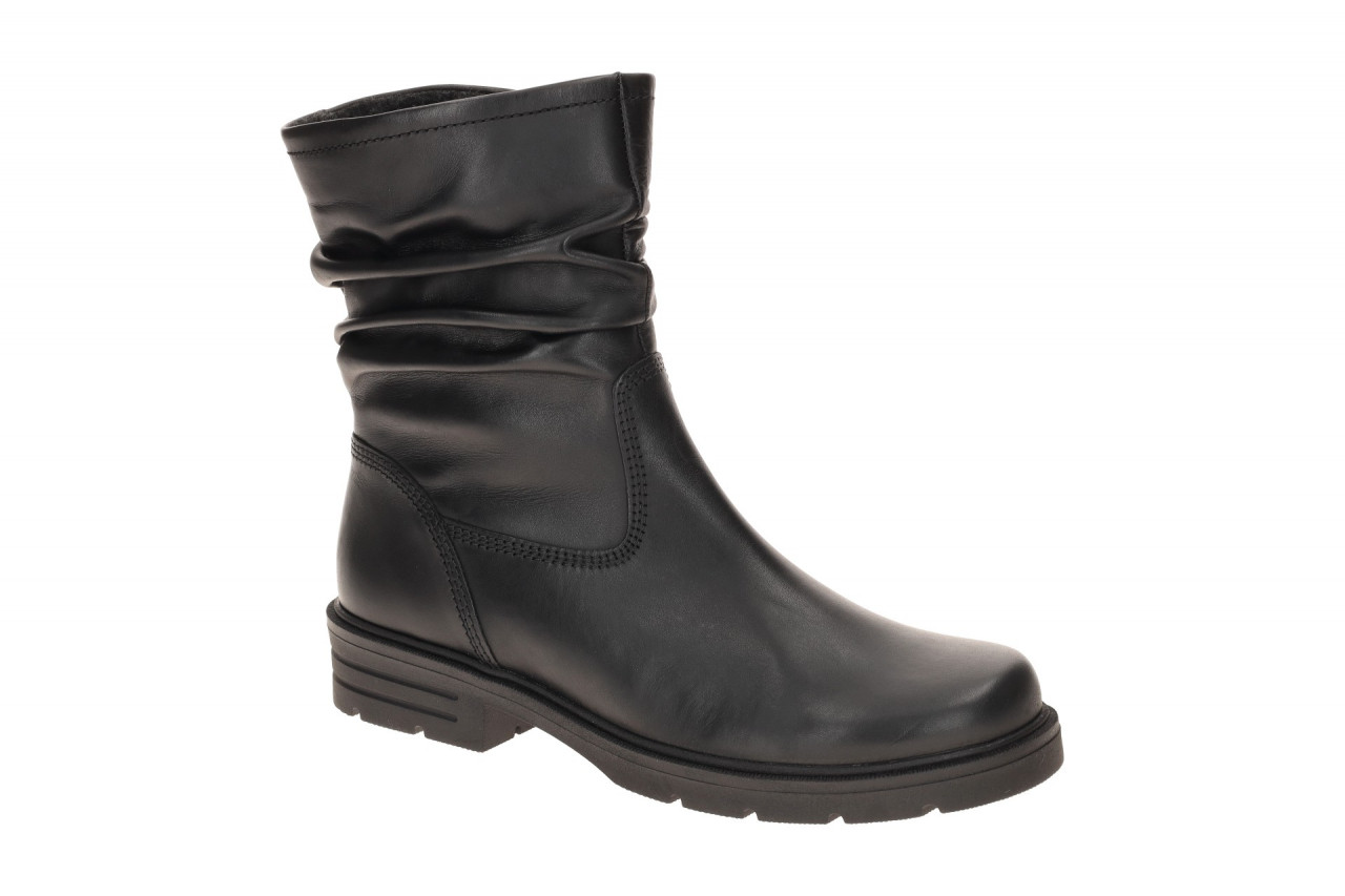 Gabor 74.655.27 schwarz - elegante Stiefel f?r Damen