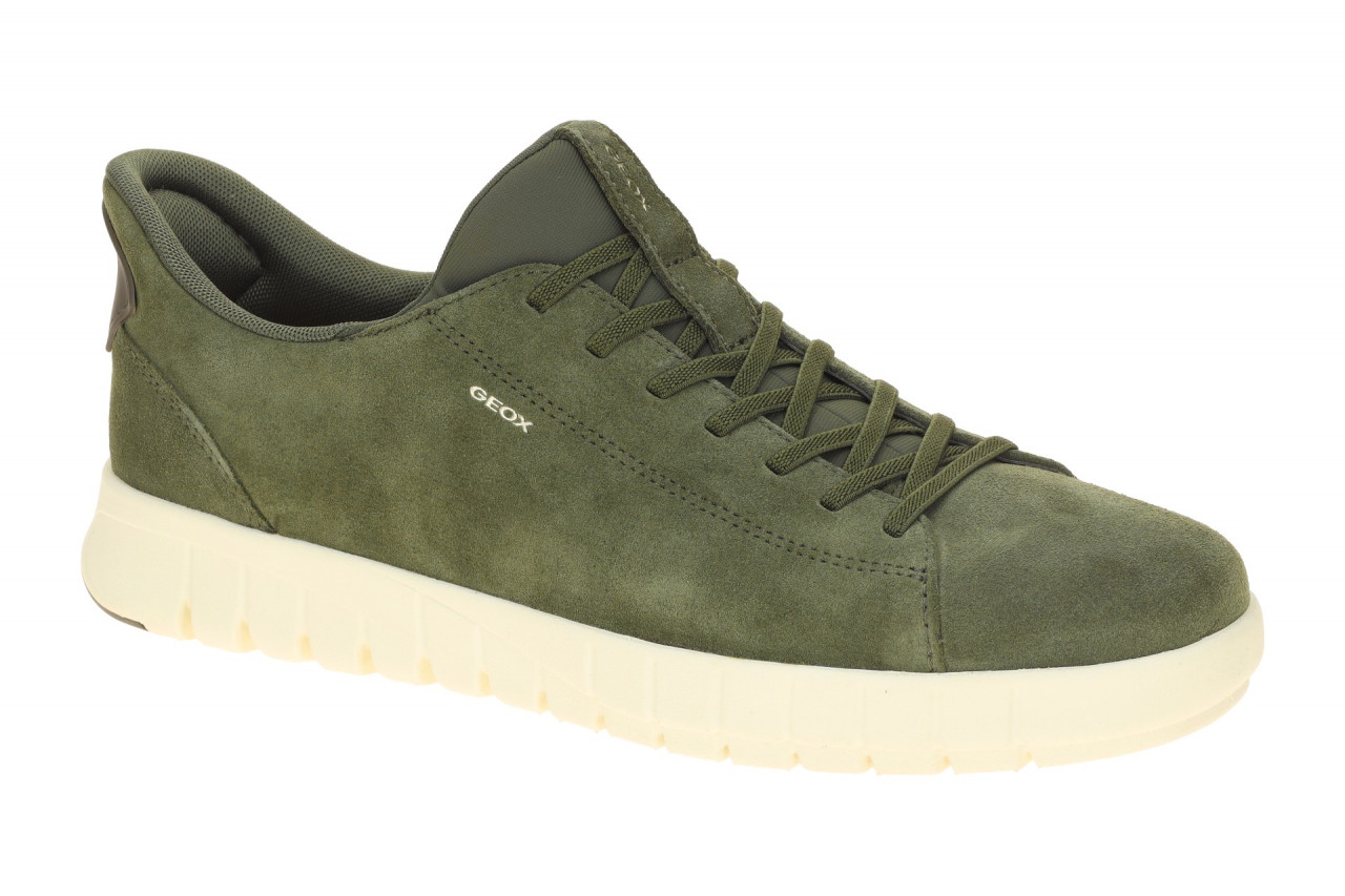 Geox FLEXTRIDE PLUS U65MAA 00022C3704 dunkel-gr?n - sportliche Slipper f?r He...