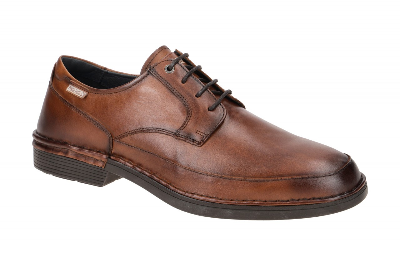 Pikolinos M3V-4182 cuero Herrenschuhe INCA braun elegant Schn?rschuhe