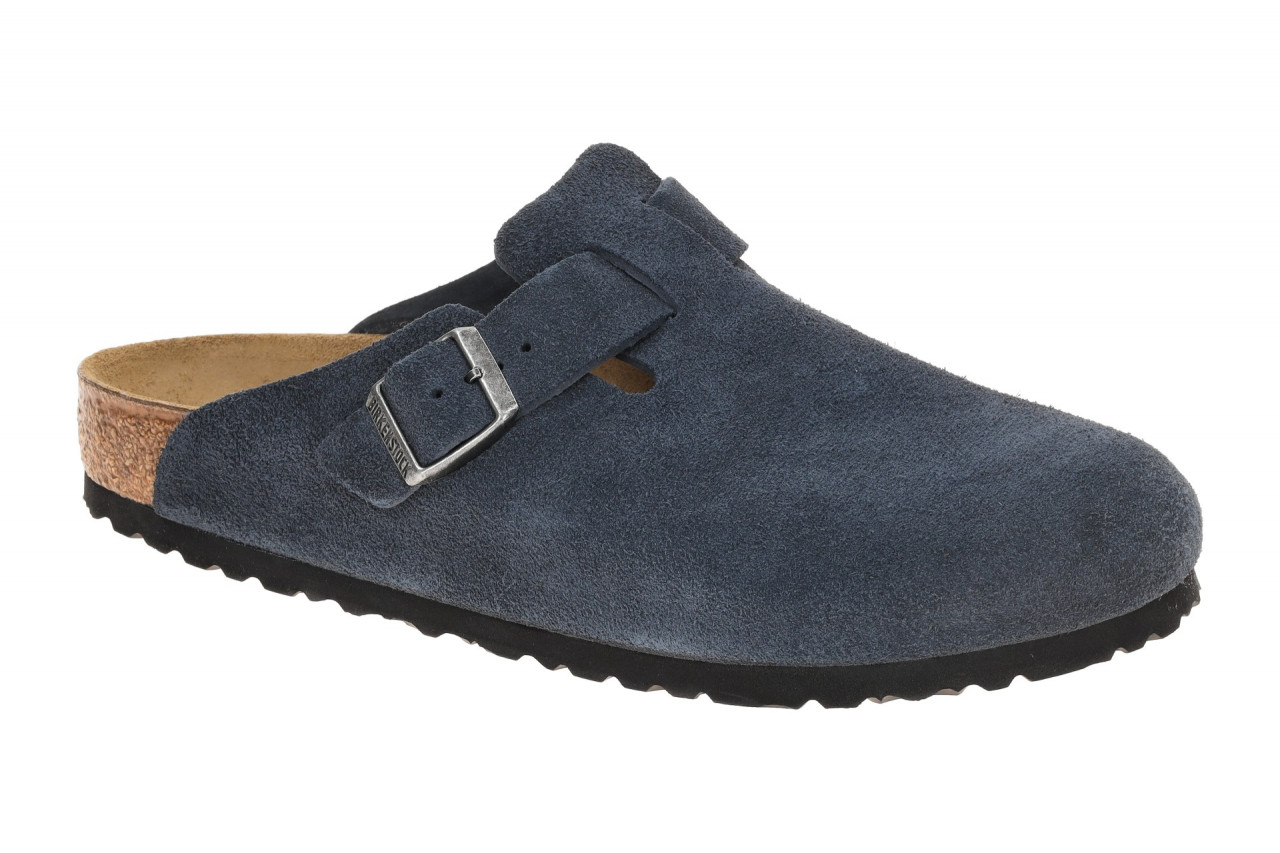 Birkenstock BOSTON BS 1030816 dunkel-blau - Herrenschuhe - Pantoletten