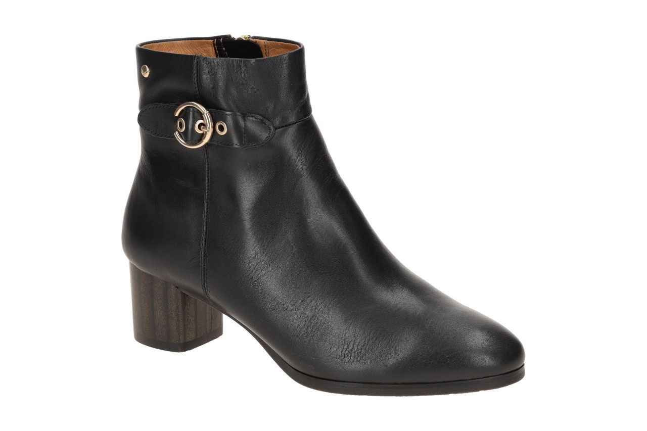Pikolinos W1Z-8588 Damen Stiefeletten Schwarz CALAFAT bequem 4cm Blockabsatz