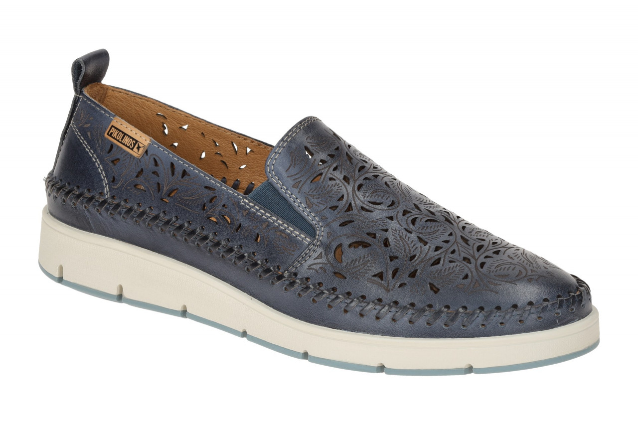 Pikolinos W8D-3896 TENERIFE Damenschuhe blau pacific bequeme Slipper