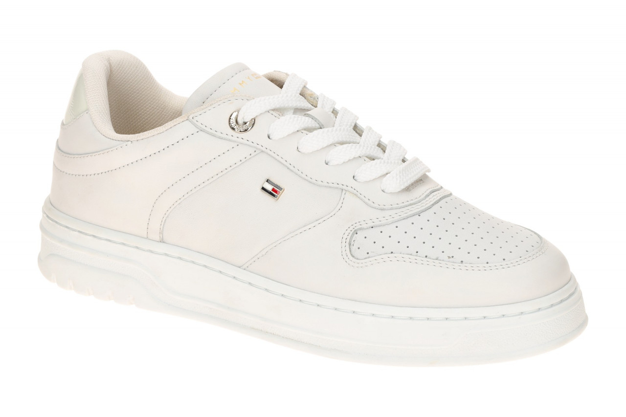 Tommy Hilfiger SPORTY CUPSOLE LEATHER FW08795 YBS wei? - Sneakers f?r Damen