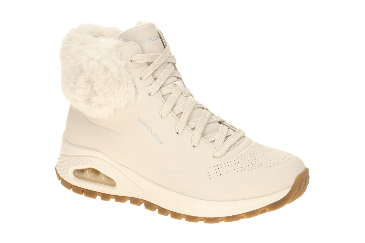 Skechers UNO 167274 NAT wei? - Mid Cut Sneakers f?r Damen