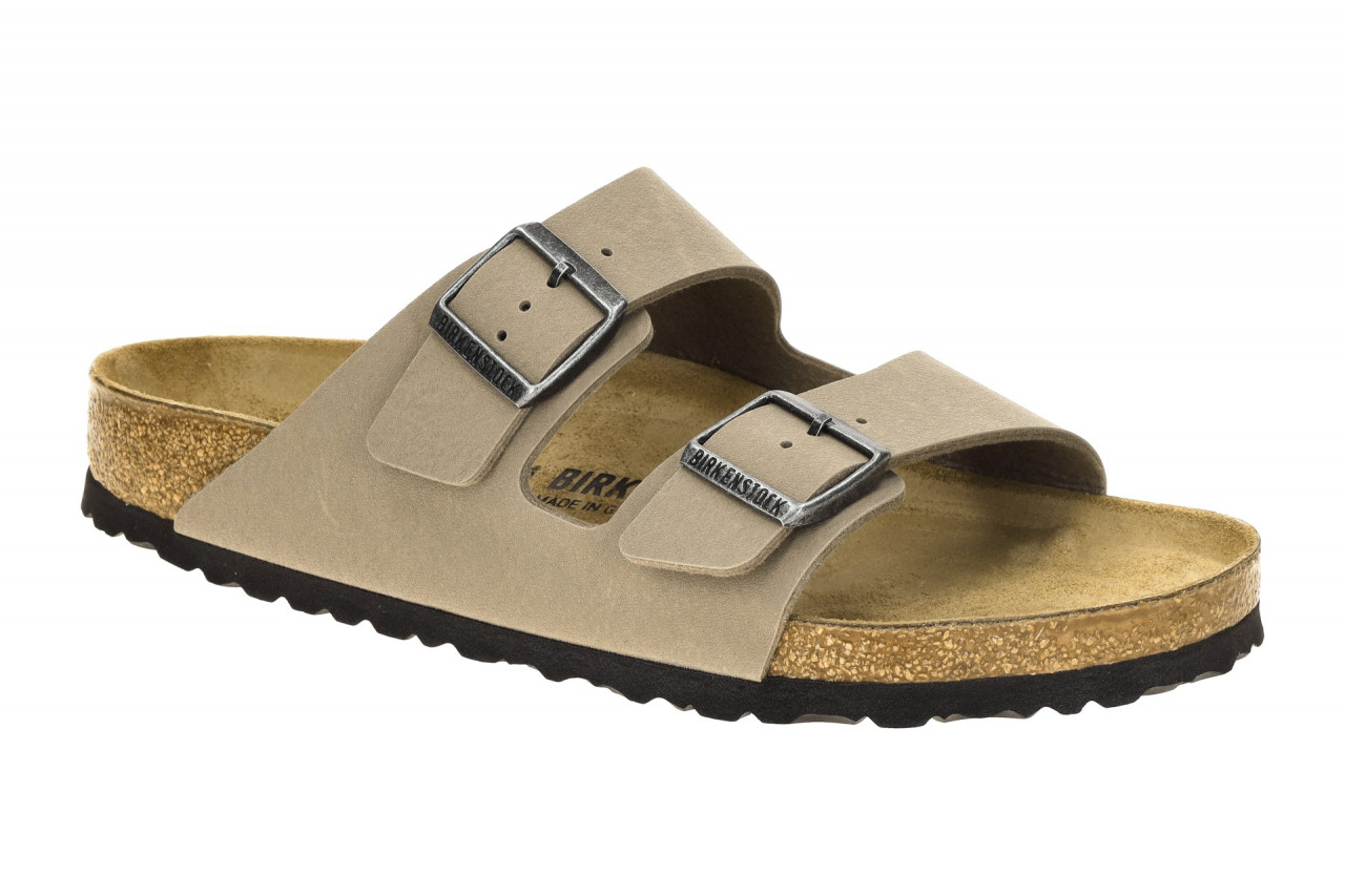 Birkenstock ARIZONA BS 1032019 grau - bequeme Pantoletten f?r Herren