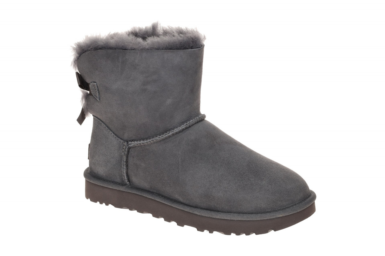 UGG MINI BAILEY BOW II 1016501 OBS dunkel-grau - Winterstiefel f?r Damen