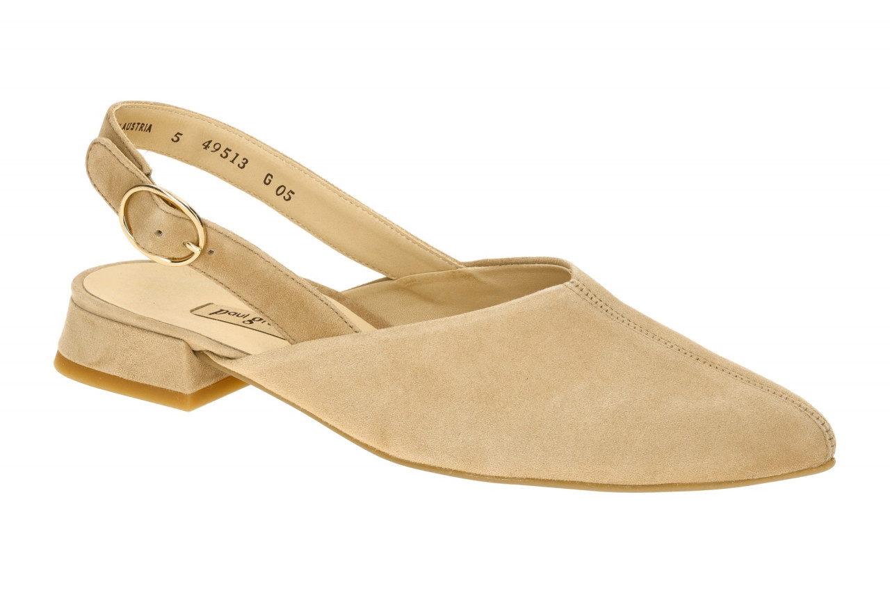 Paul Green 6163-01 beige - Sling Pumps f?r Damen