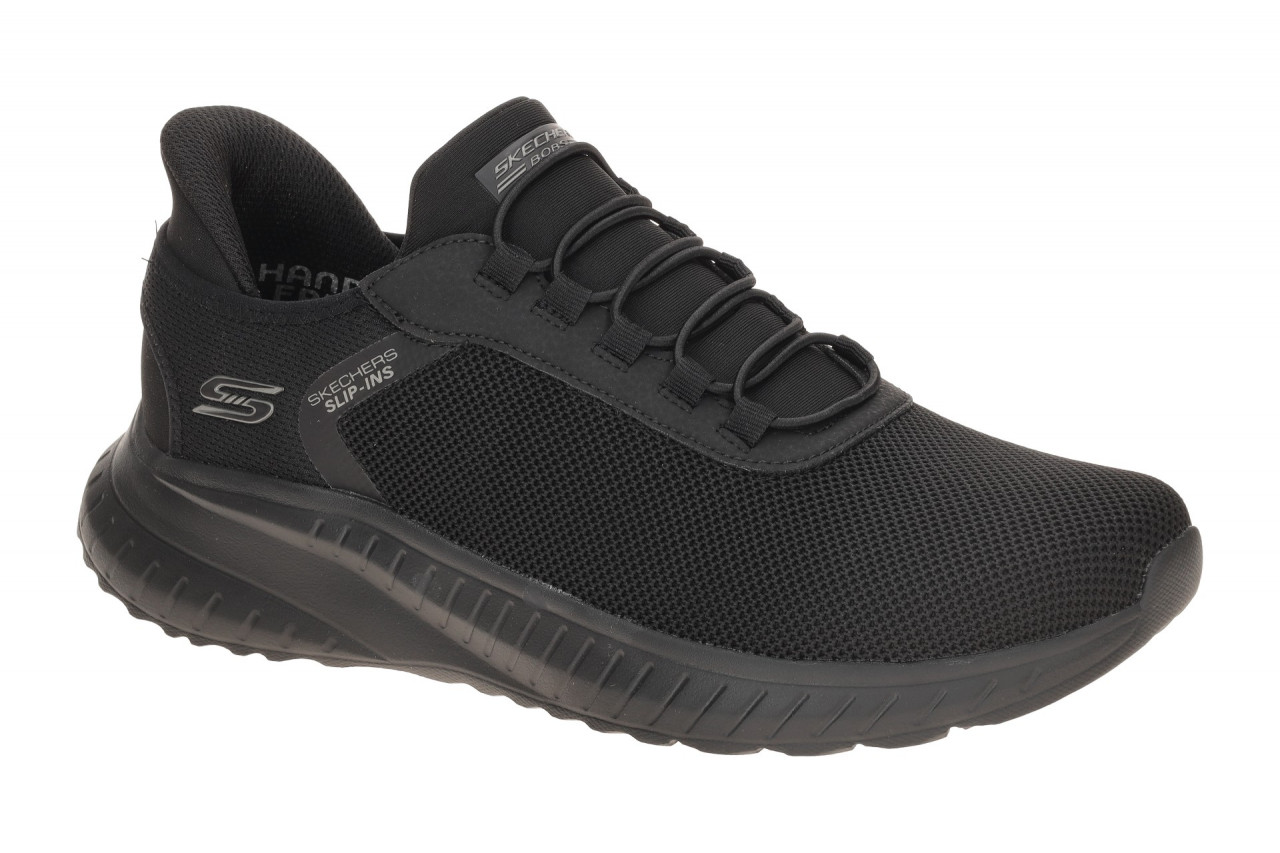 Skechers BOBS SQUAD CHAOS 118303 BBK schwarz - bequeme Halbschuhe f?r Herren