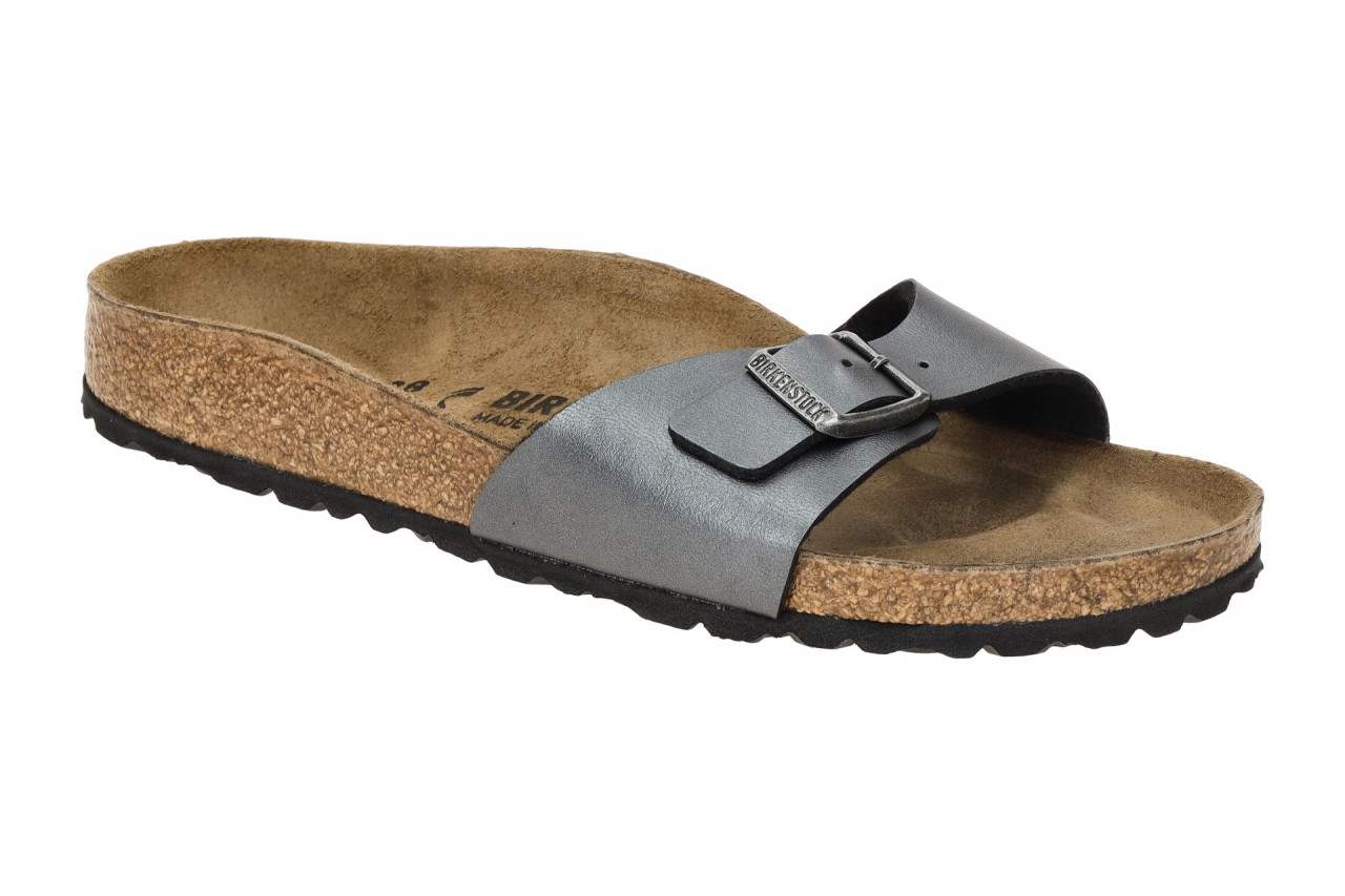 Birkenstock MADRID BS 1021532 dunkel-grau - Pantolette f?r Damen