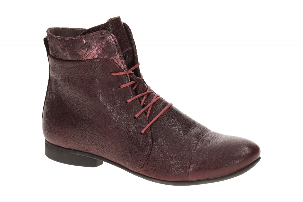 Think GUAD 2 Damen Stiefeletten Rot prungna / kombi elegante Ankle Boots