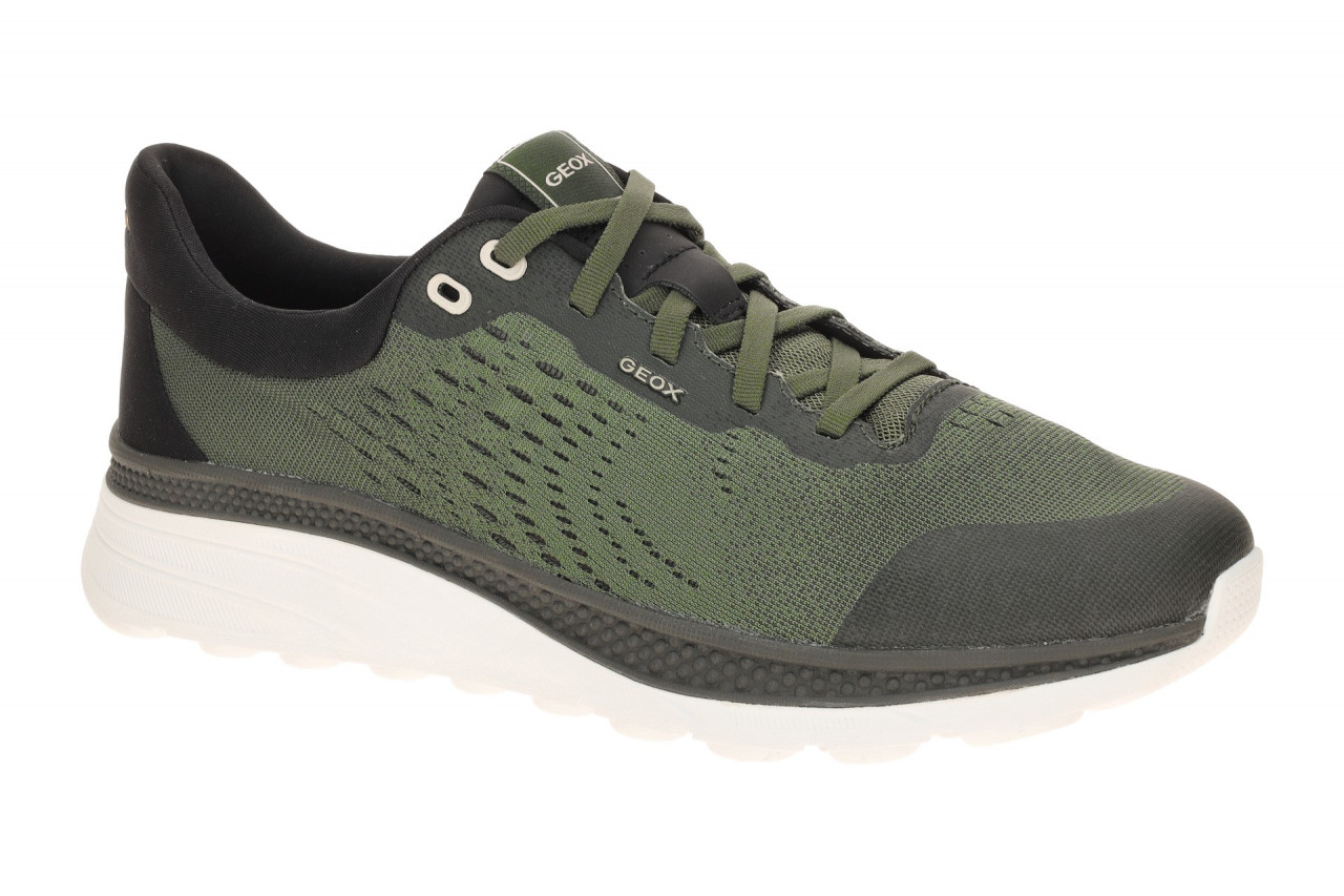 Geox U65HUB 0006K CB31E Herren Sneaker Gr?n Musk/Graphite atmungsaktiv & ultr...