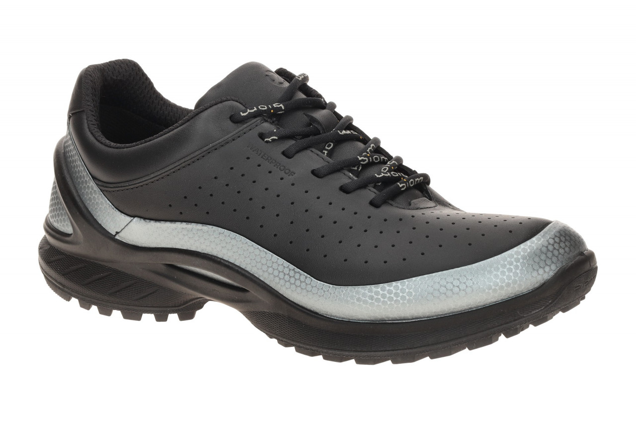 Ecco Damenschuhe 85082354477 schwarz buffed silver/black wasserdicht Outdoor ...