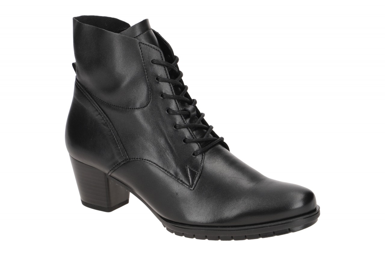 Gabor 76.605.57 schwarz - elegante Stiefelette f?r Damen