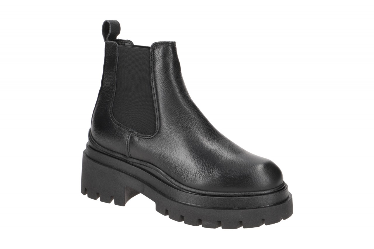Tamaris 1-25462-29 001 Damen Stiefeletten Schwarz - sportliche Echtleder Boots