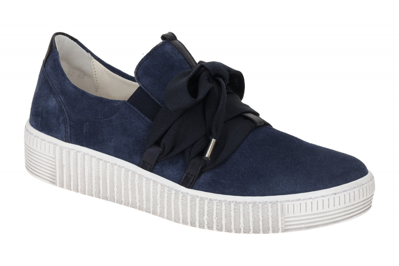 Gabor 63.333.16 dunkel-blau - sportliche Slipper f?r Damen