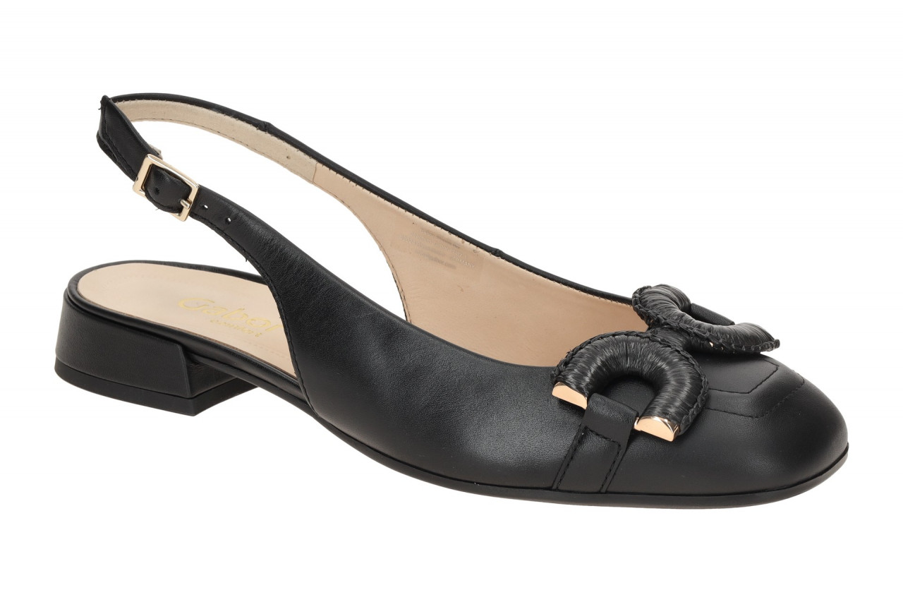 Gabor RHODOS 62.243.57 schwarz - Sling Pumps f?r Damen