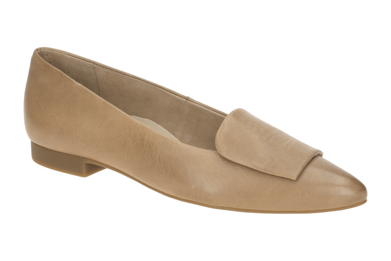 Paul Green 3792-13 hell-braun - Ballerina - Halbschuhe - Slipper f?r Damen