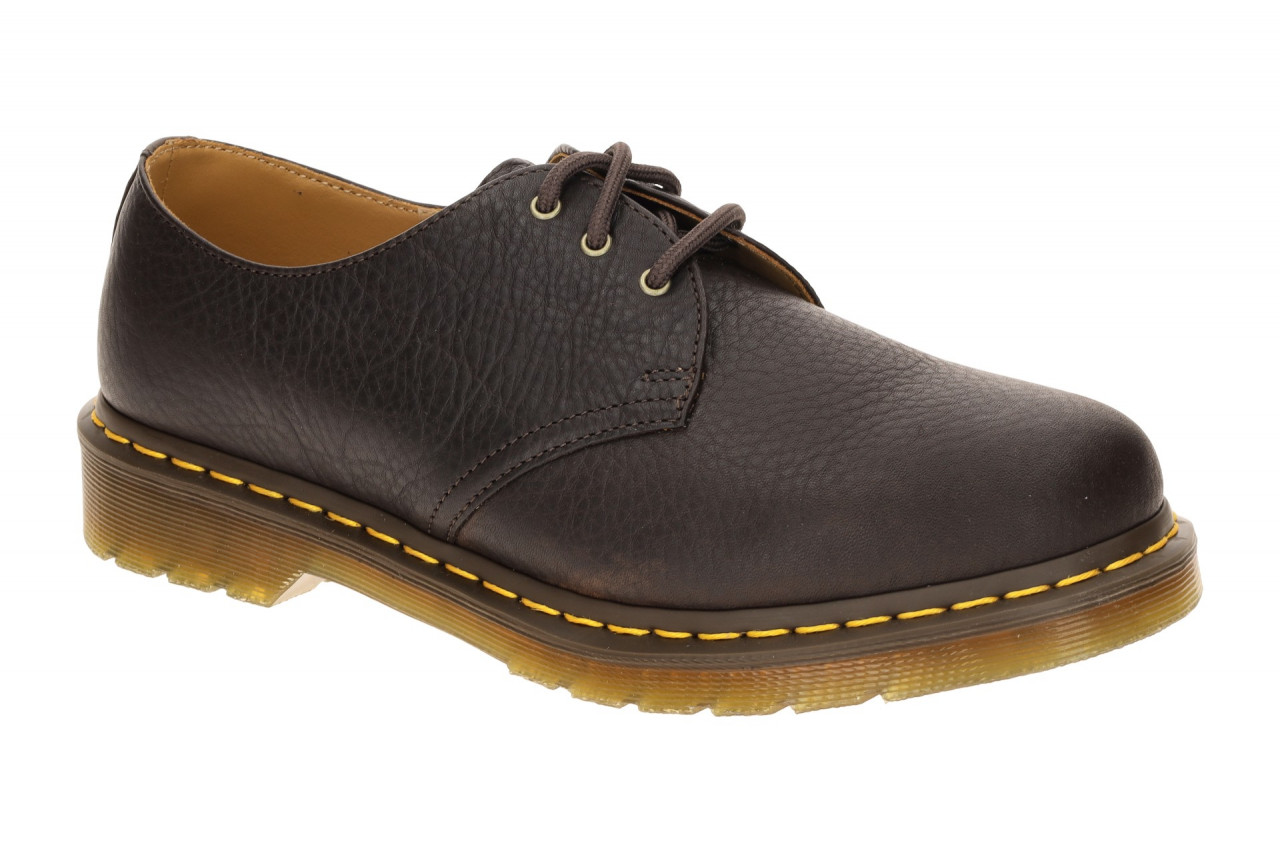 Dr. Martens 31994200 DrM 1461 dunkelbraun Schn?rhalbschuhe Echtleder uneisex ...