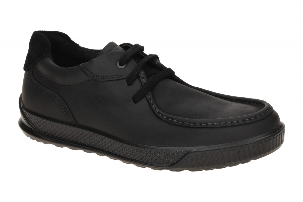 Ecco 50169402001 BYWAY MOC Herren Schn?r-Halbschuhe Schwarz Oil-Nubuck