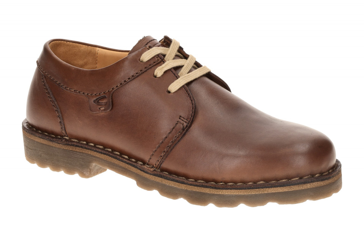 camel active Herrenschuhe 53DOA10-180790 DOHA Rot-Braun Fettleder Gummisohle