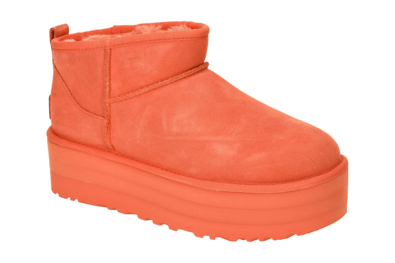 UGG 1135092 VCRL Damenstiefel - Winterstiefel Orange Vibrant Coral Plateau 4,5cm