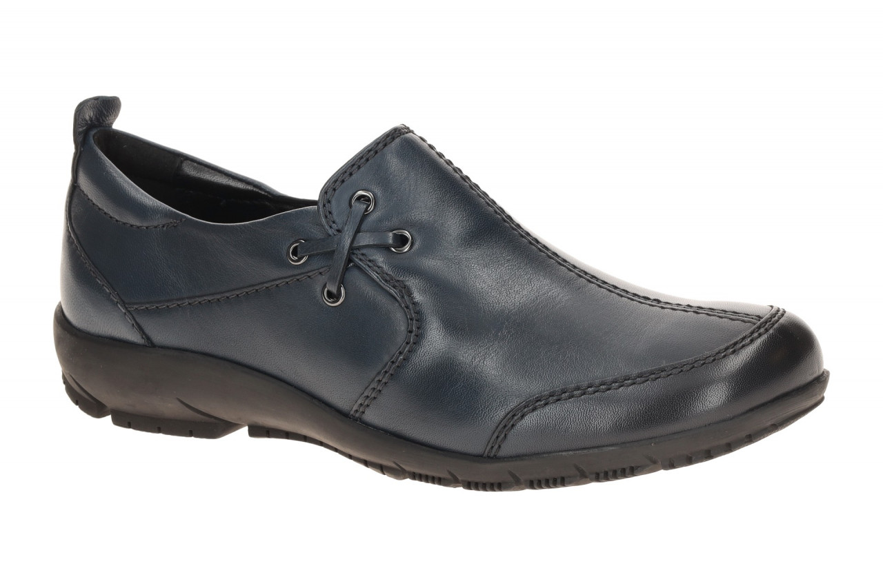 Josef Seibel Damenschuhe Slipper Halbschuhe 87317 Ocean Blue Echtleder Gummis...