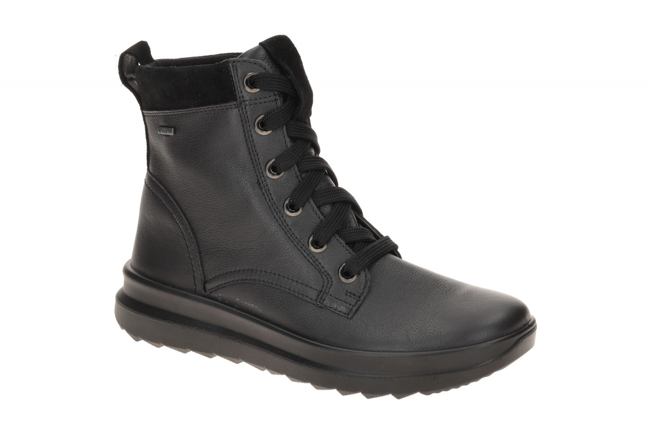 Legero Damen Stiefeletten 000412 schwarz Nappa GORE-TEX wasserdicht bequem