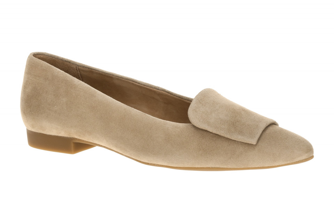 Paul Green 3792-220 taupe - Ballerina - Halbschuhe - Slipper f?r Damen