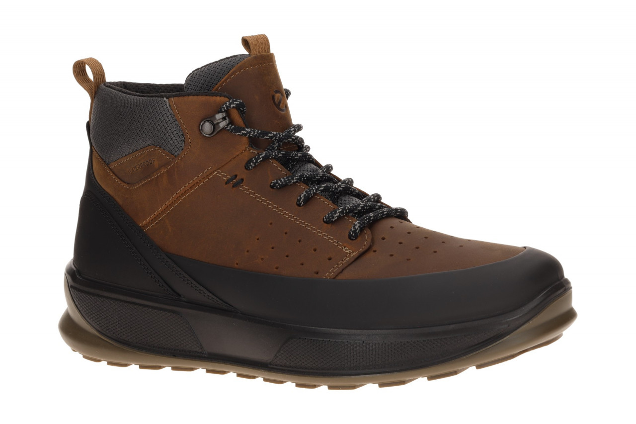 Ecco 522864 BYWAY 2.0 Ankle Boot WP Herren Stiefelette Braun Schwarz Grau