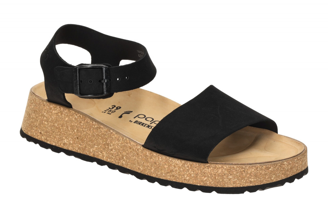 Birkenstock GLENDA 1029046 schwarz - Riemchen Sandale f?r Damen