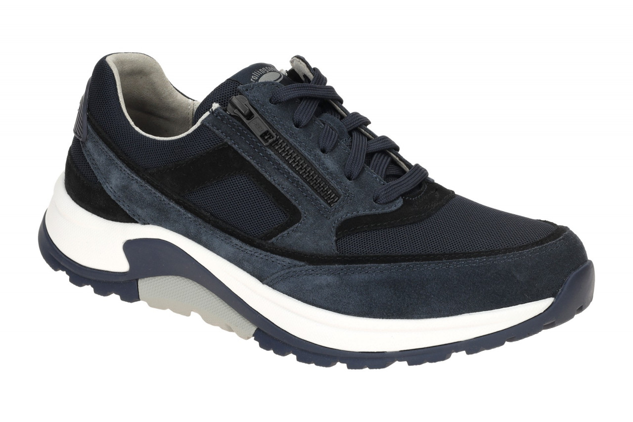 Pius Gabor ROLLINGSOFT 8000.25.01 dunkel-blau - bequeme Halbschuhe f?r Herren