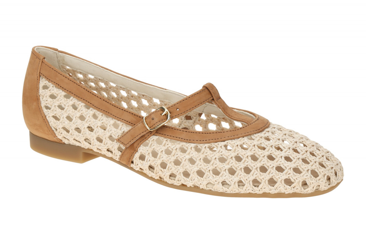 Paul Green 1143-000 beige - Ballerina - Halbschuhe - Slipper f?r Damen