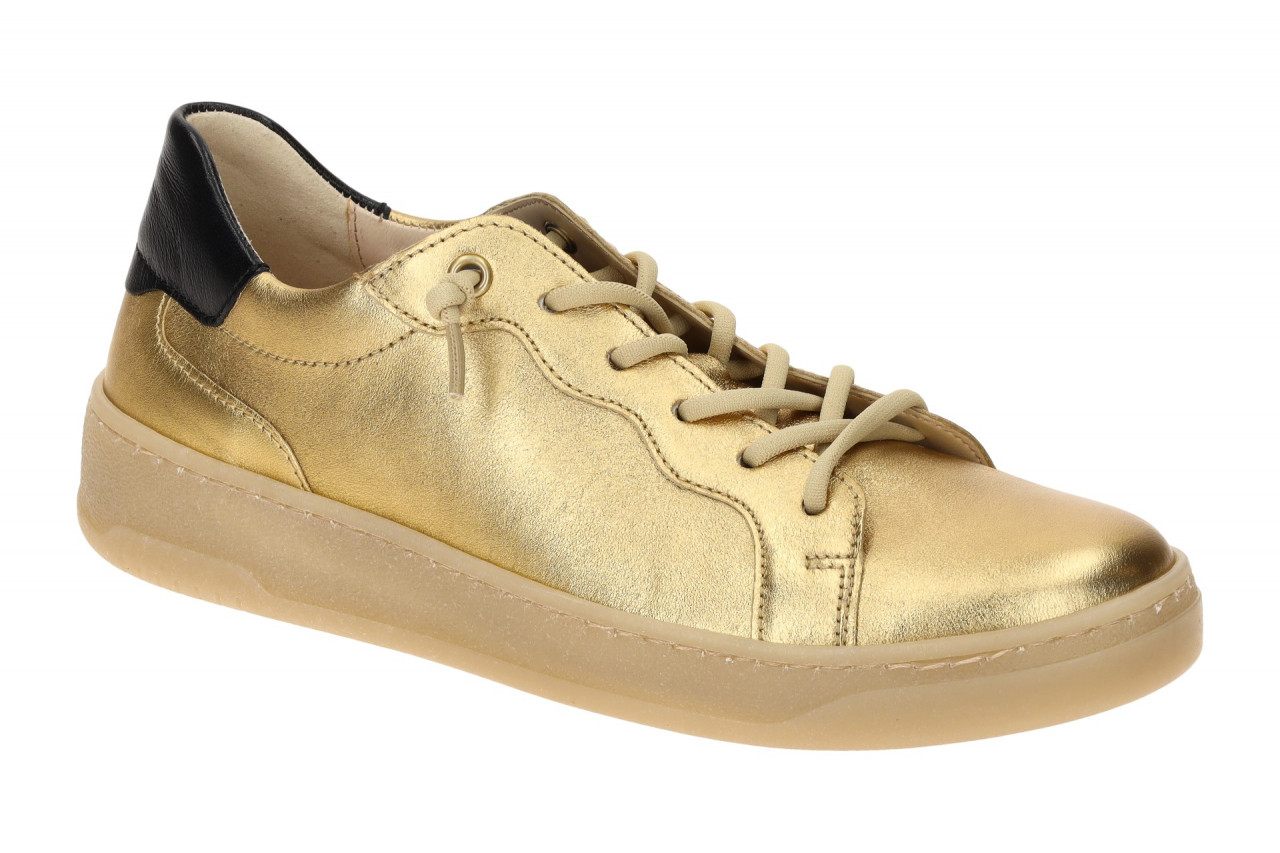 Gabor 63.342.67 gold - sportliche Slipper f?r Damen