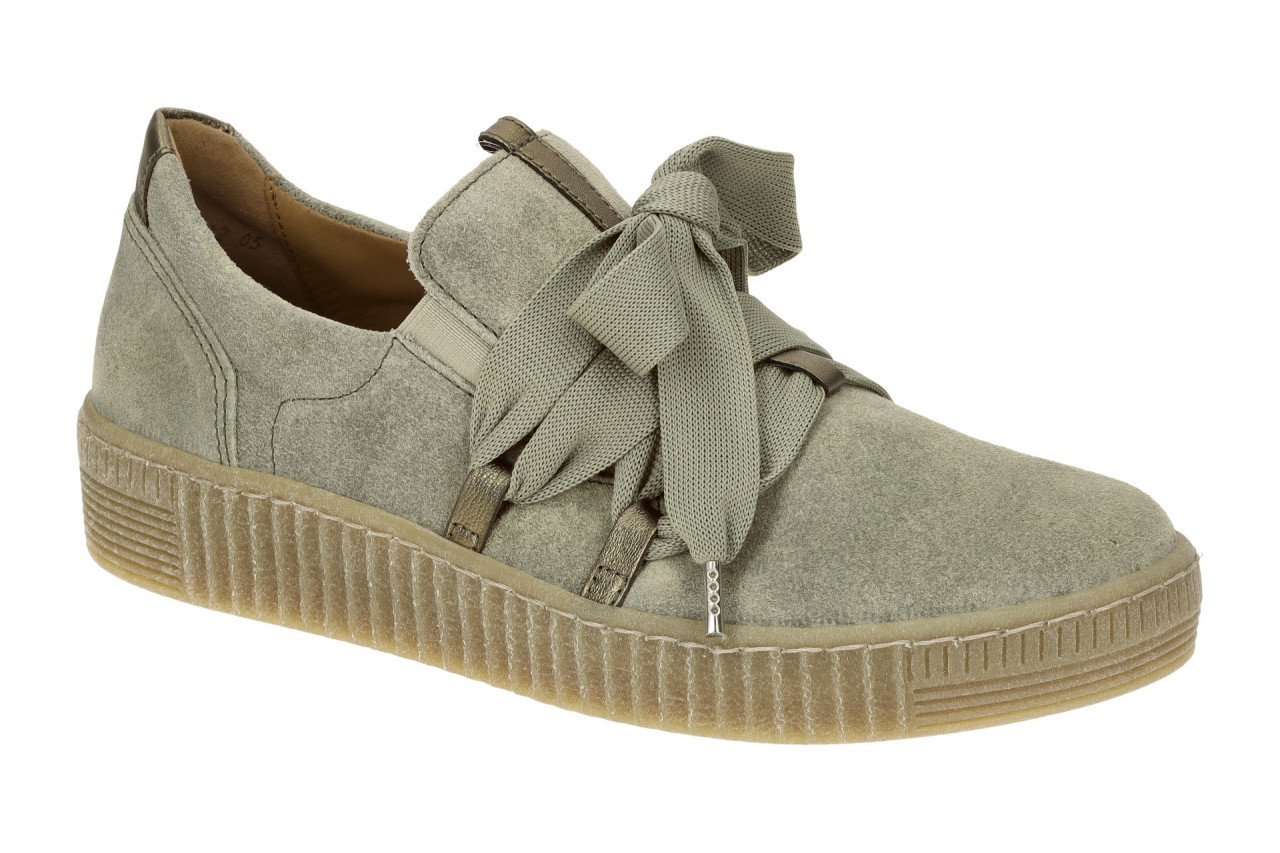 Gabor 73.333 - Best Fitting Damenschuhe Gr?n Salvia Echtleder Slipper