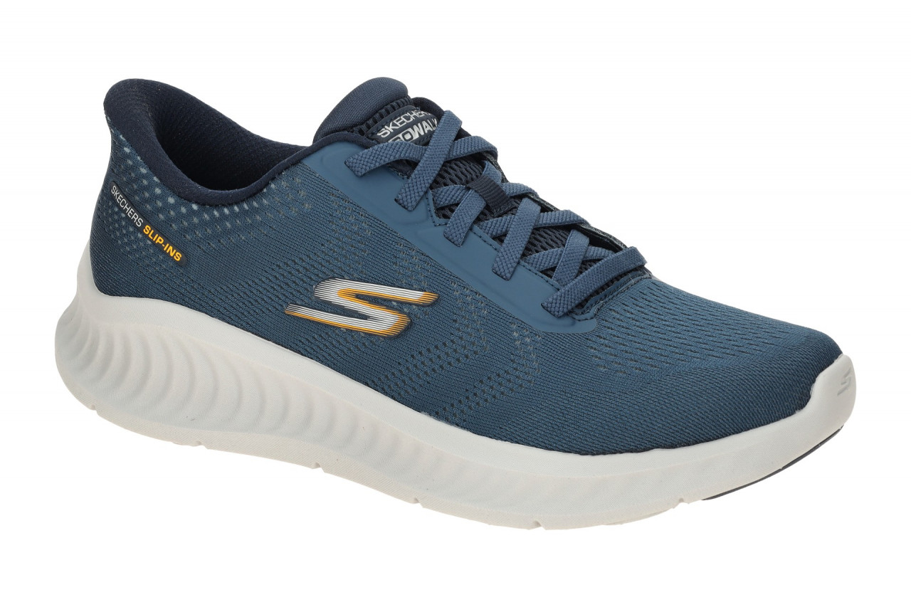 Skechers GO WALK NOW 216375 NVY blau - sportliche Slipper f?r Herren