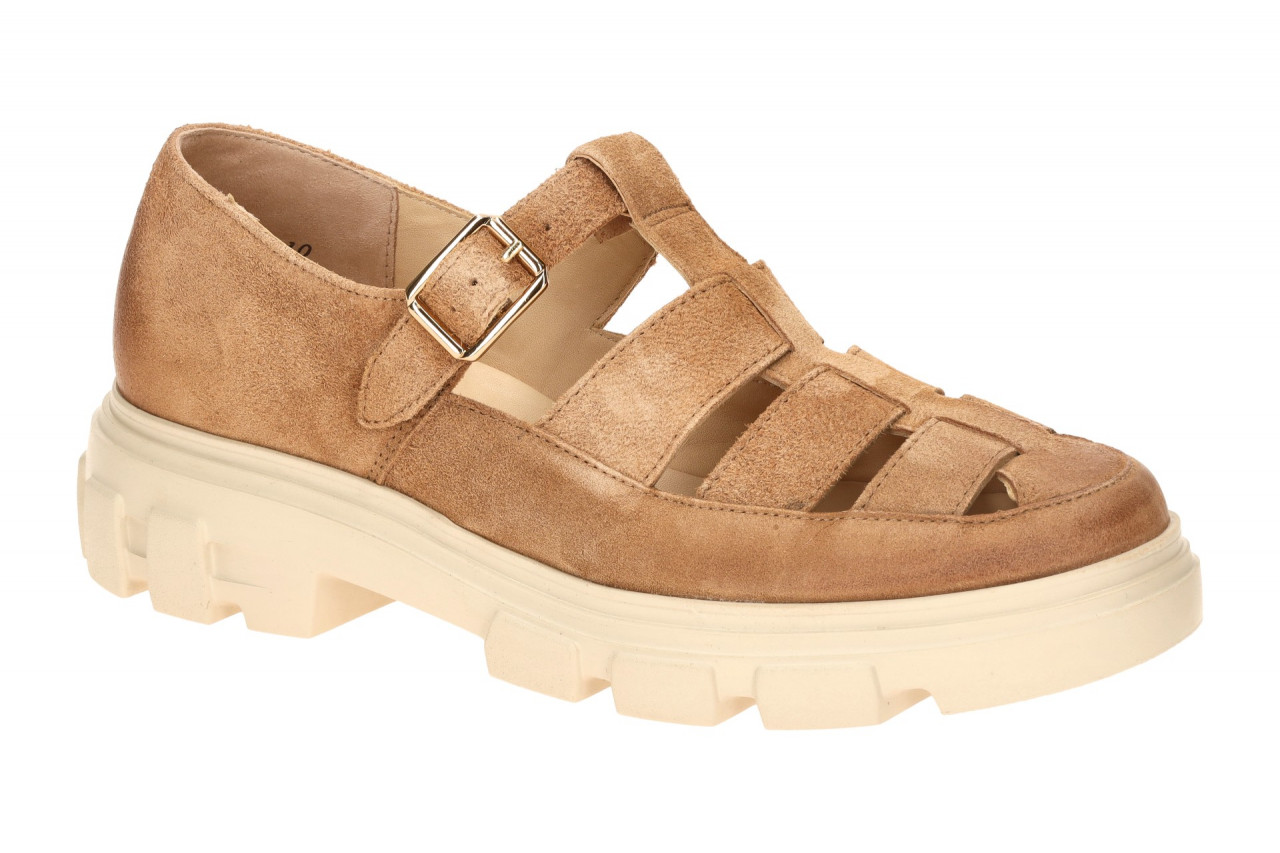 Paul Green 1204-039 hell-braun - elegante Slipper f?r Damen