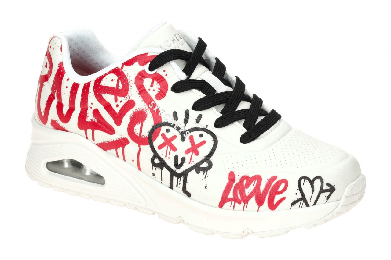 Skechers UNO 177082 WRBK wei? - Sneakers f?r Damen