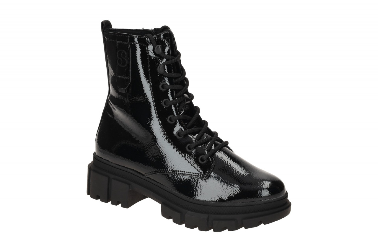 S. Oliver Stiefeletten 5-25214-41 018 Schwarz bequeme Chunky Boots