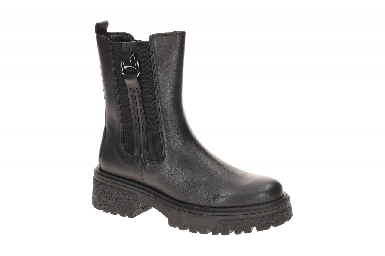 Gabor 71.764.27 Schwarz Altsilber Stiefeletten mit Best Fitting Technology