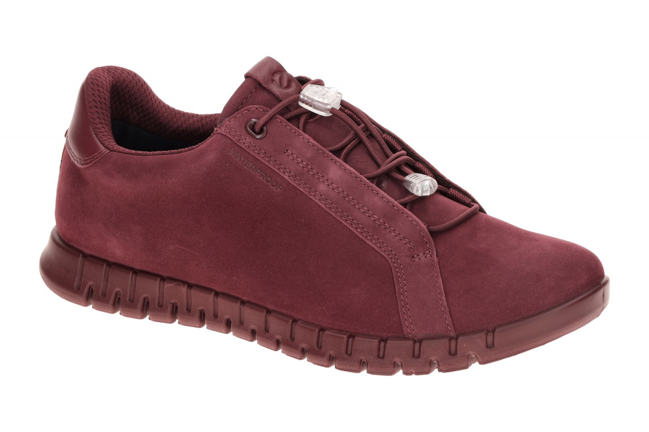 Ecco 246333 GRUUV LITE - WOMEN`s WP Slipper dark ruby Waterproof