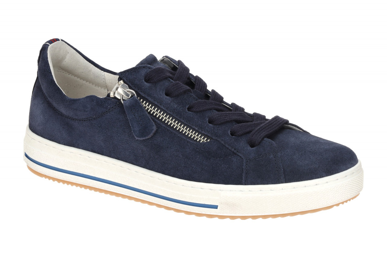 Gabor 86.518.36 Damen Halbschuhe Sneaker blau marine Dreamvelour comfort Inne...