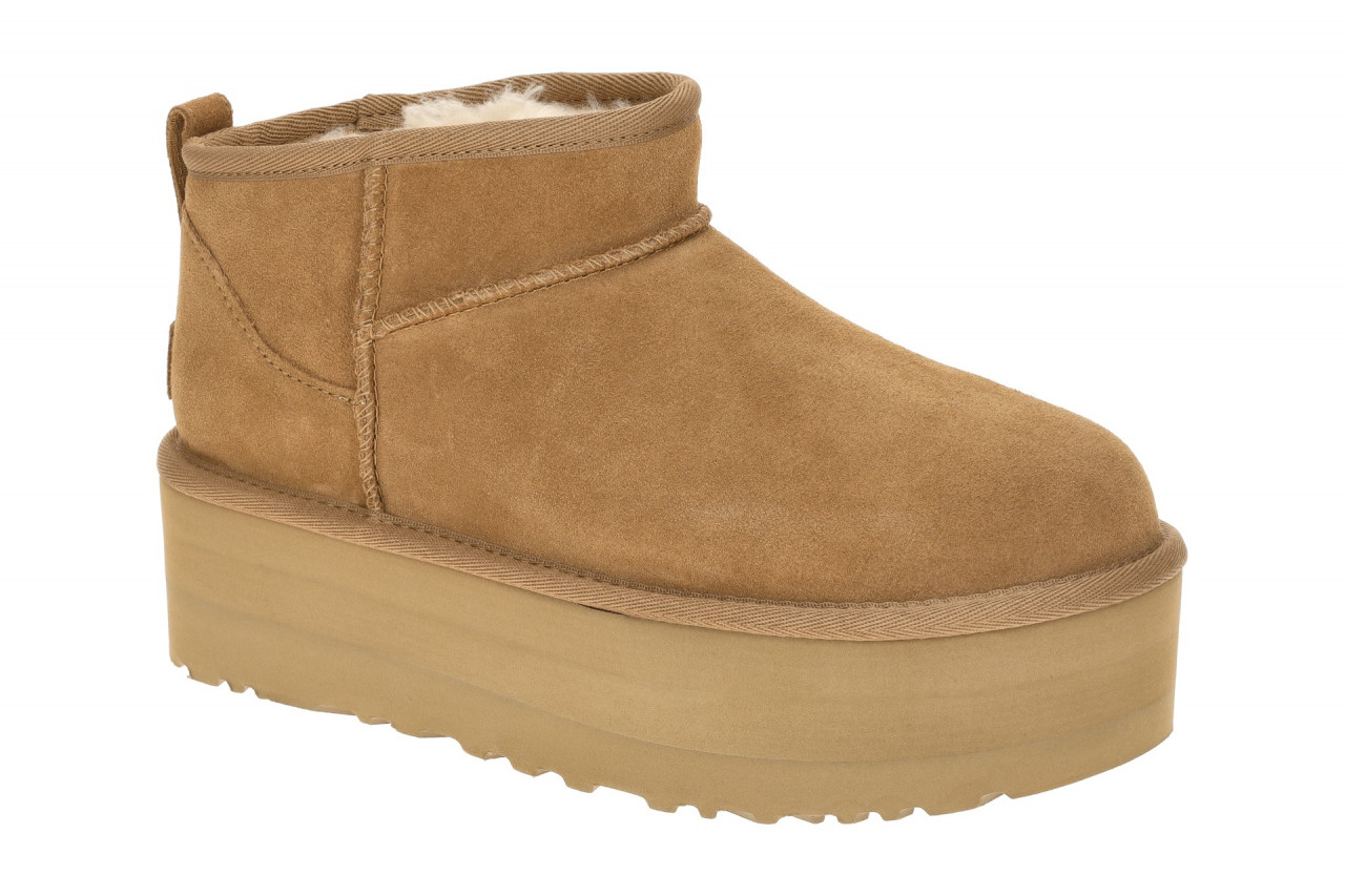 UGG CLASSIC ULTRA MINI PLATFORM 1135092 CHE hell-braun - Winterstiefel f?r Damen