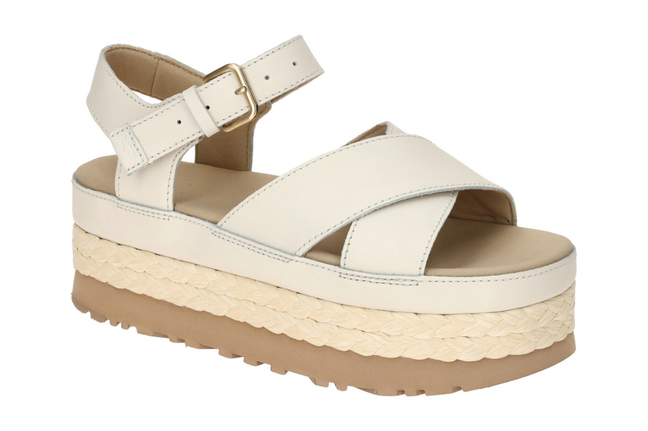 UGG AUBREY ANKLE STRAP 1169650 JSM wei? - Riemchen Sandale f?r Damen