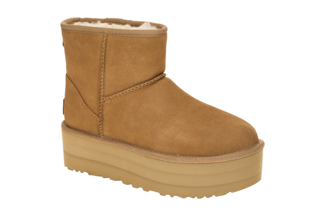 UGG CLASSIC MINI PLATFORM 1134991 CHE hell-braun - Winterstiefel f?r Damen