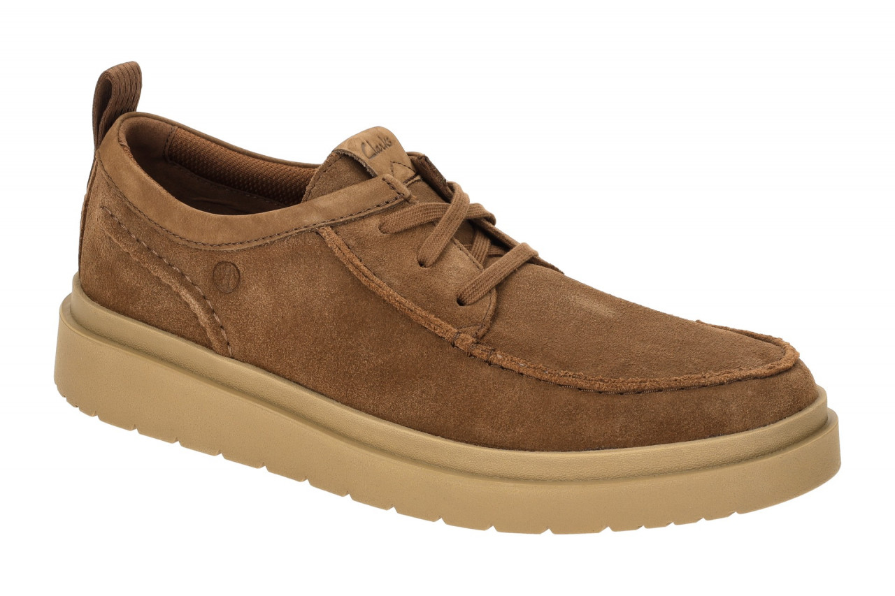 Clarks Herrenschuhe POLDEN MOC 26180865 7 braun cola bequeme Schn?r Halbschuhe