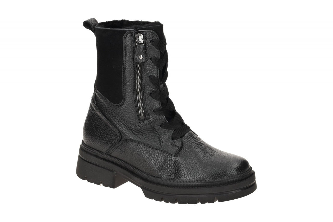 Waldl?ufer Damen Winterstiefelette 930901 H-AMARA schwarz Leder Warmfutter