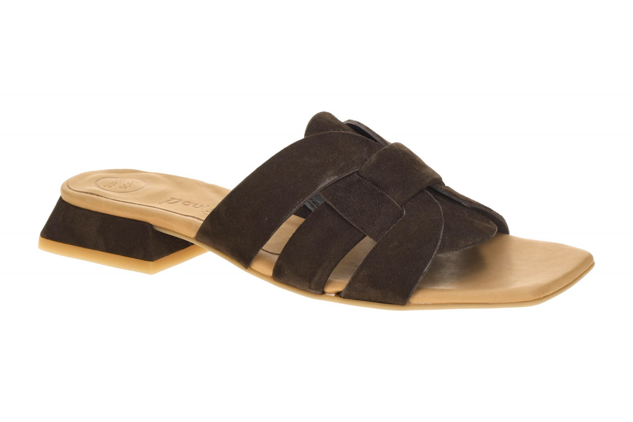 Paul Green 6187-009 dunkel-braun - elegante Pantolette f?r Damen