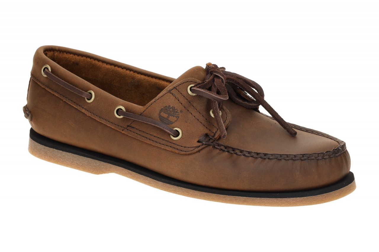 Timberland CLASSIC BOAT 0A2FZX EM4 braun - bequeme Halbschuhe f?r Herren