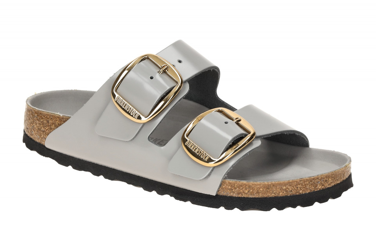 Birkenstock ARIZONA BIG BUCKLE 1029391 grau - Pantolette f?r Damen